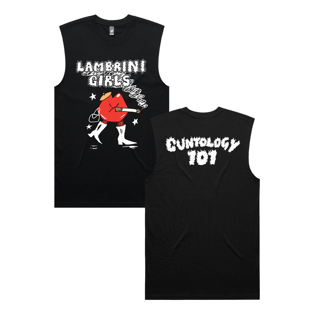 Lips Tank - Black